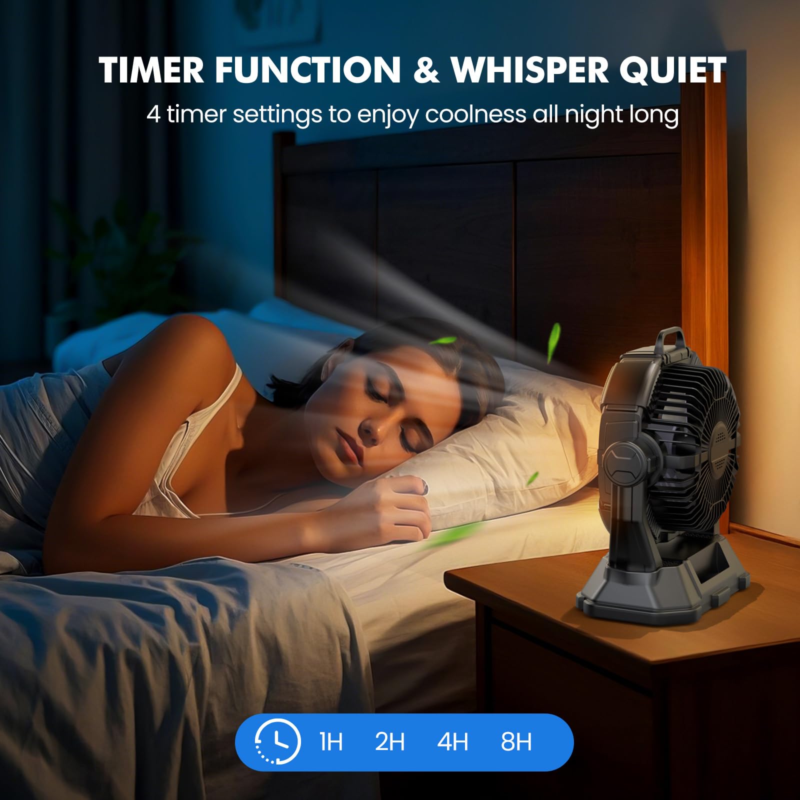 Wilody Misting Fan with adjustable settings and timer