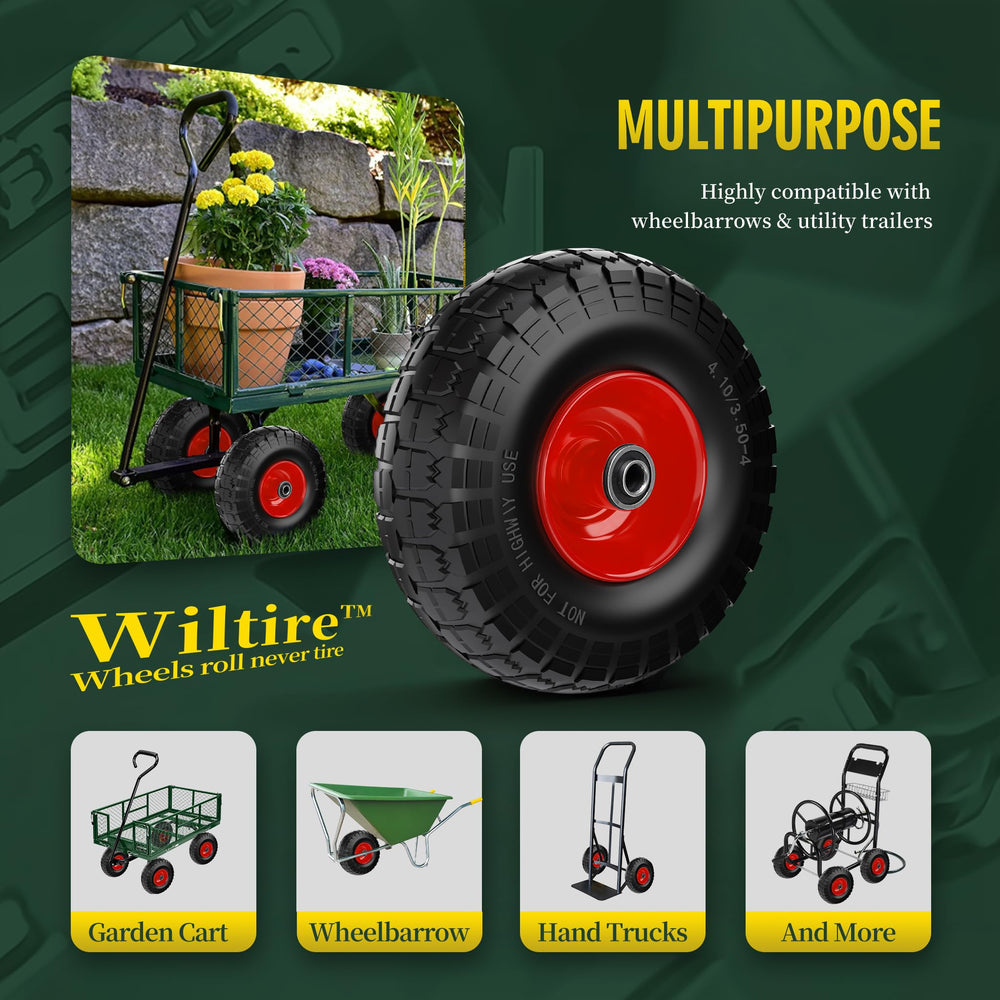Wiltire tire and wheel replacement package contents, fully assembled