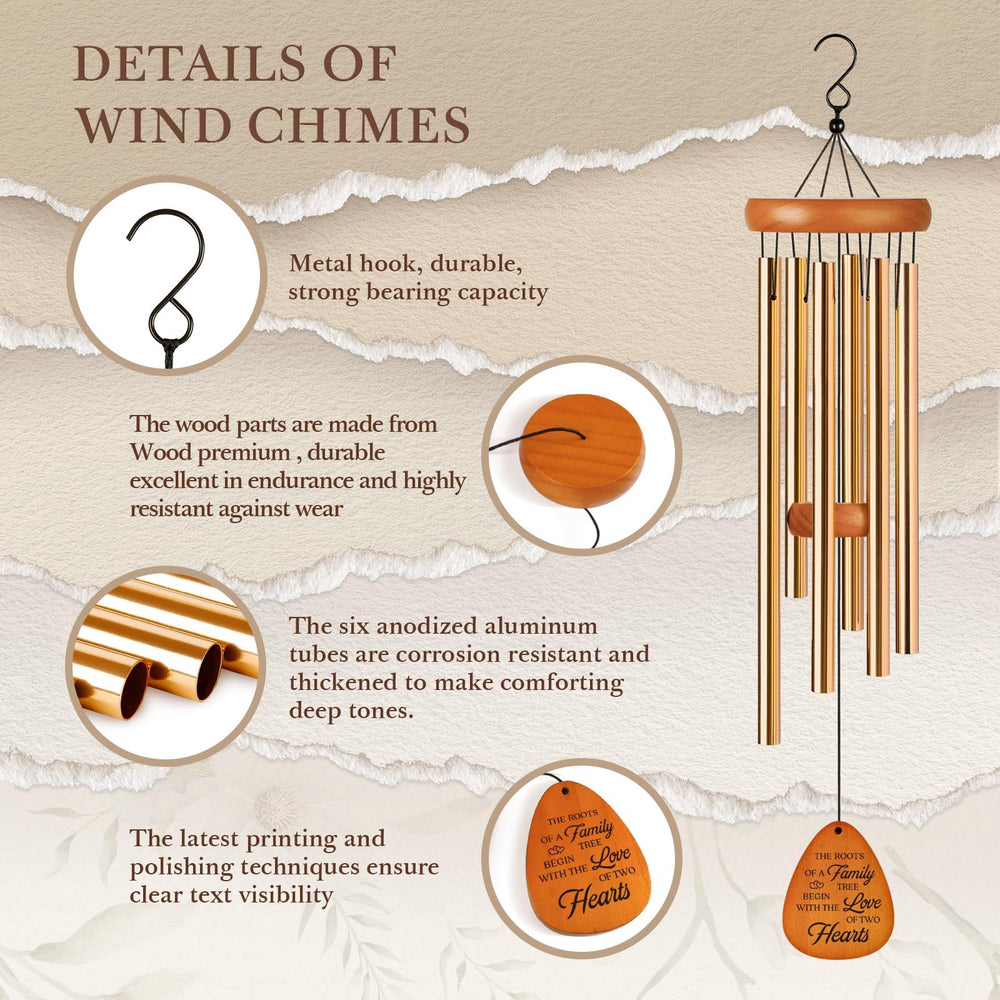 Wind chime in a cozy indoor setting