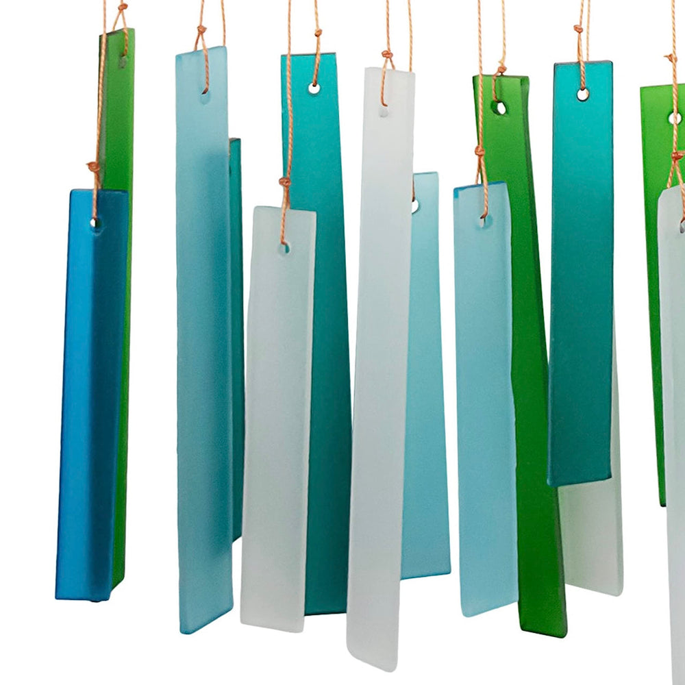 Wind chime showing the gentle sound it produces