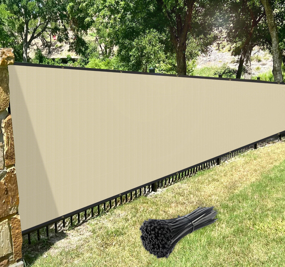 Windscreen4less Privacy Fence Screen fabric showing tight weave