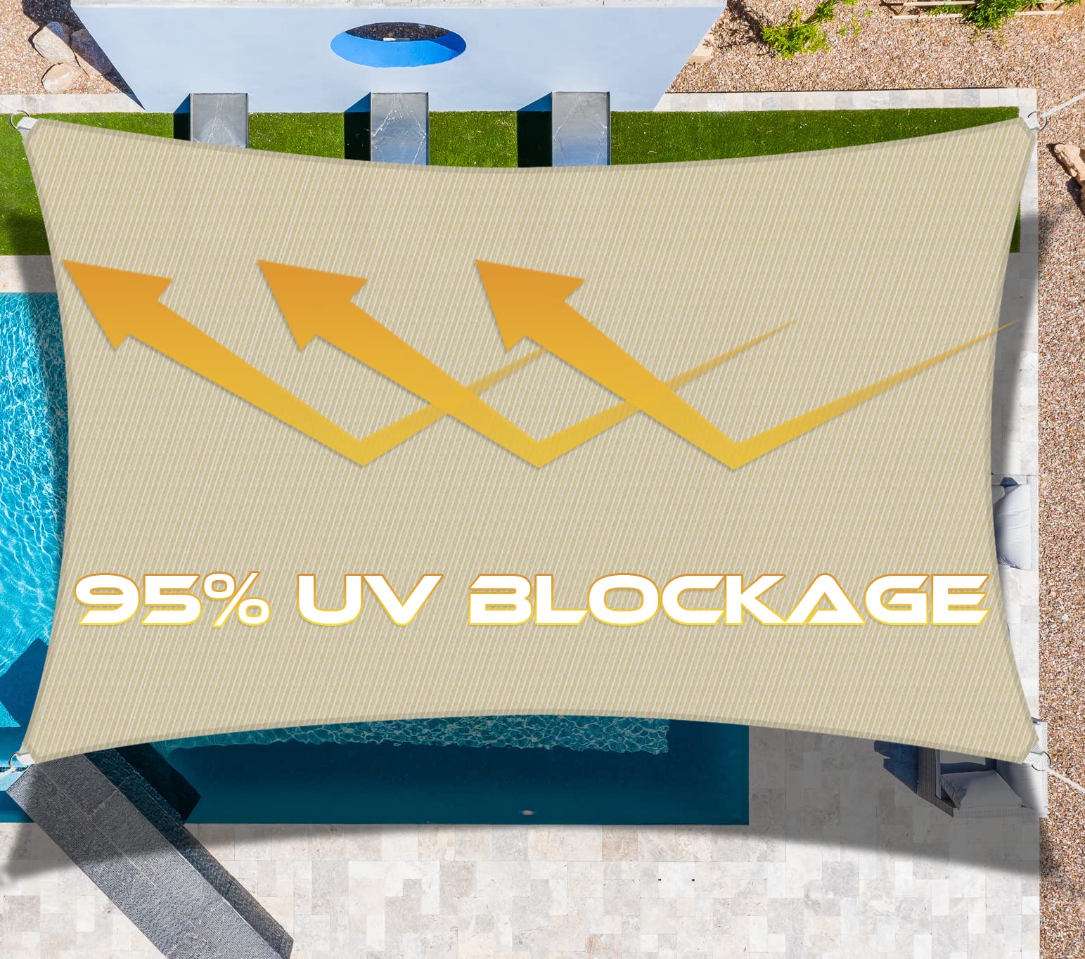 Windscreen4less shade sail packaging details