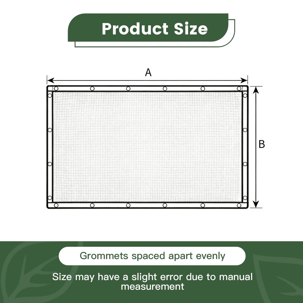 WindscreenSupplyCo shade cloth showing breathable mesh design