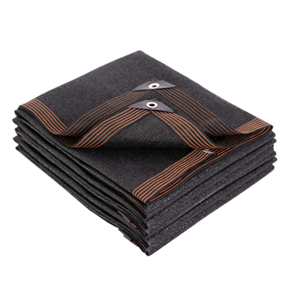 winemana 10x12 FT black shade cloth front view