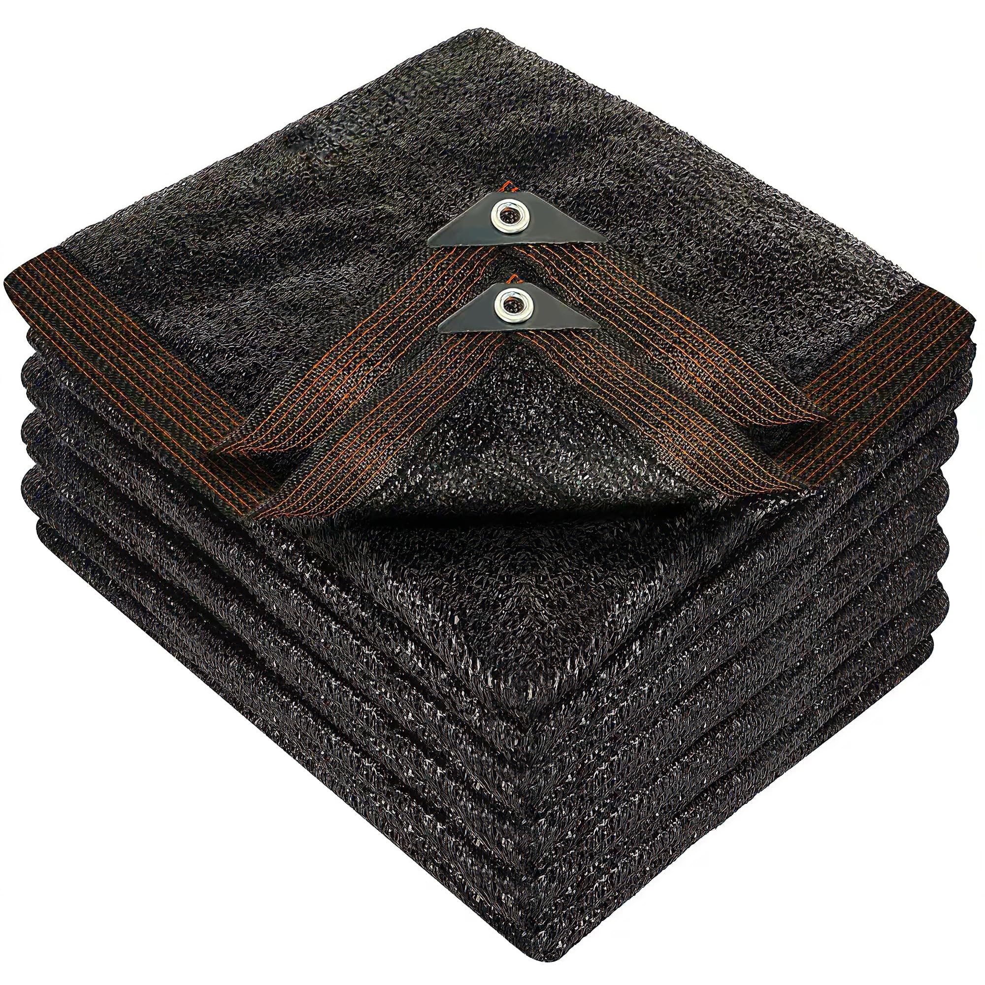 winemana 20 x 20 FT black shade cloth front view