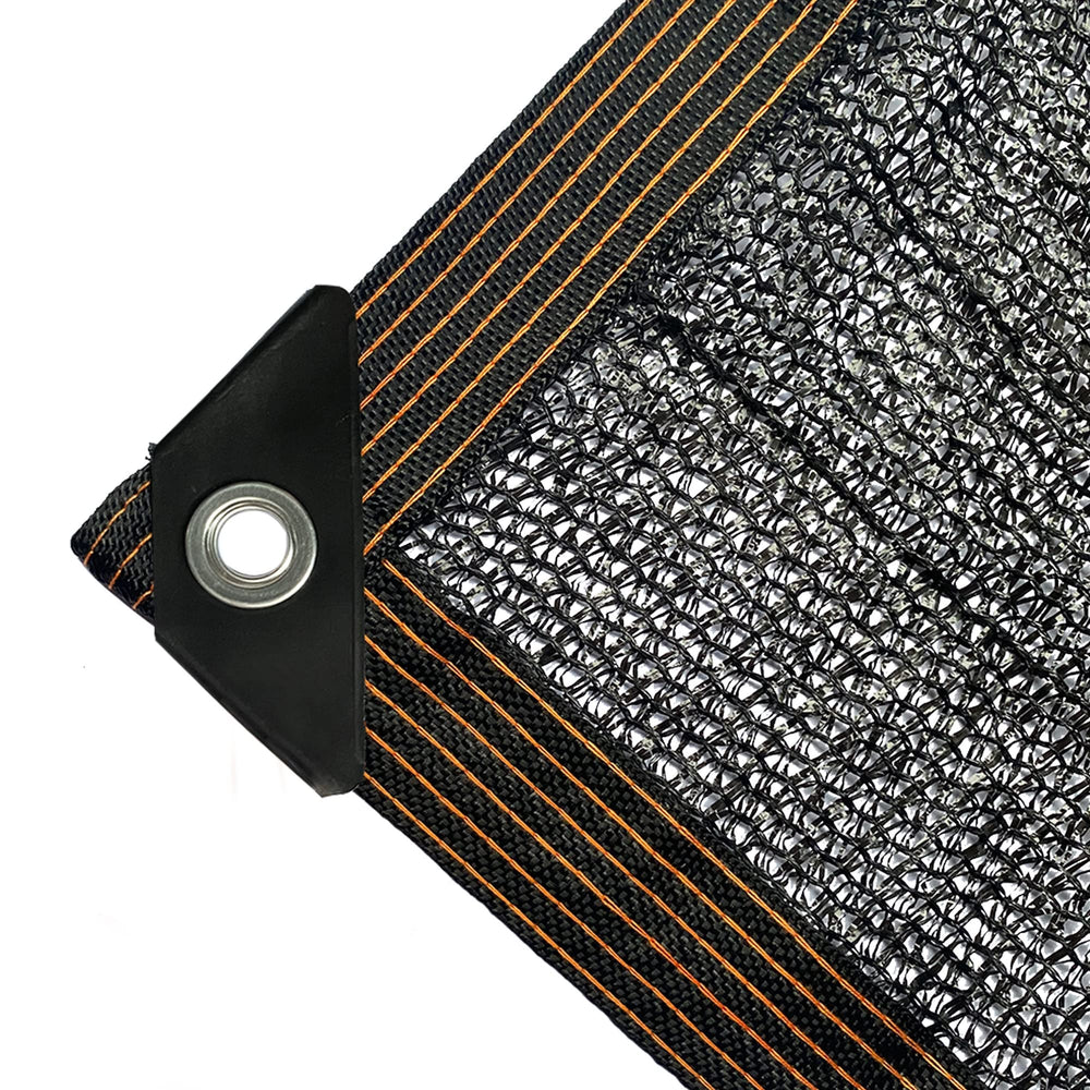 winemana 20 x 20 FT black shade cloth with grommets