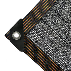 winemana 20 x 20 FT black shade cloth with grommets