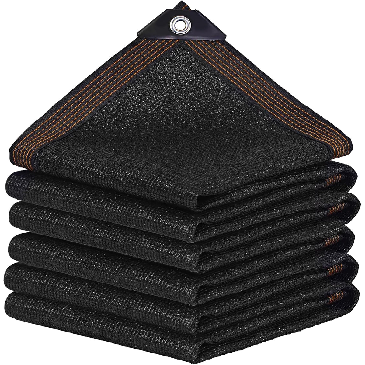 winemana 8x20 FT black shade cloth front view