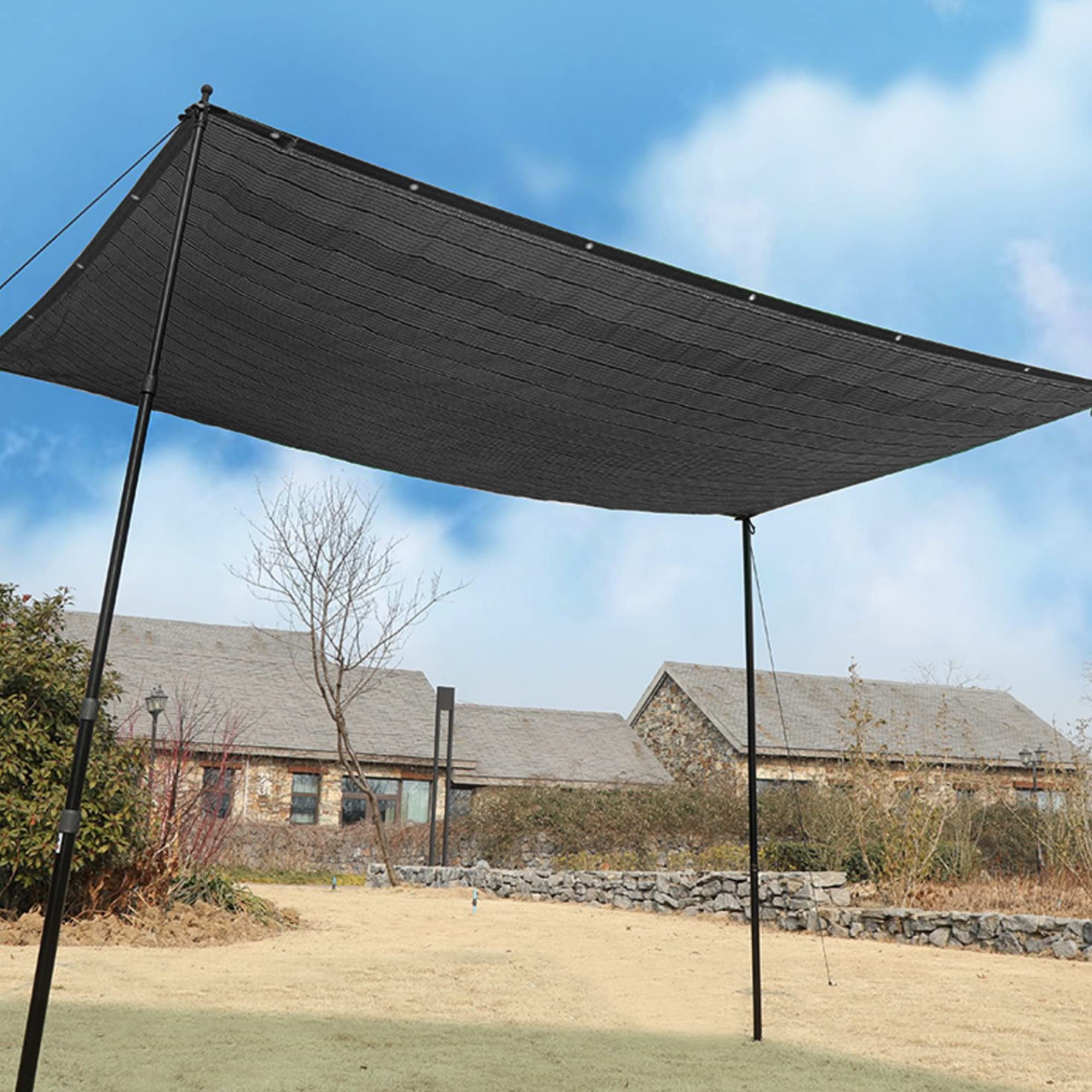 winemana shade cloth hanging setup