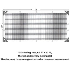 winemana shade cloth in a garden setting