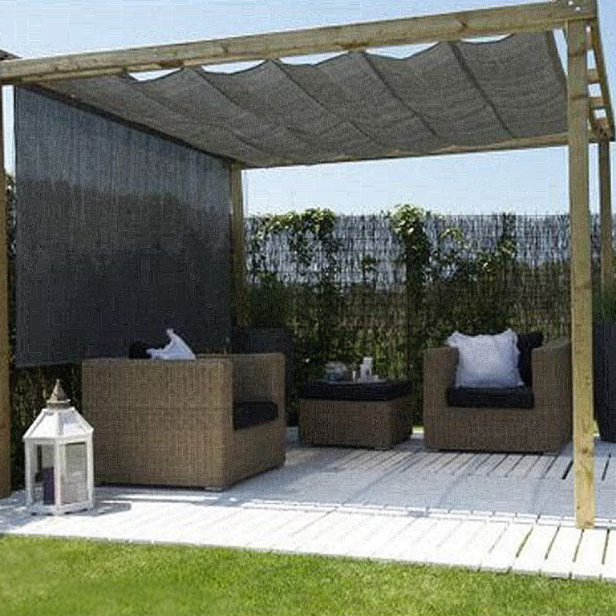 winemana Shade Cloth in use over a patio area