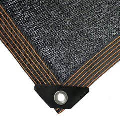 winemana shade cloth showing grommets for easy setup