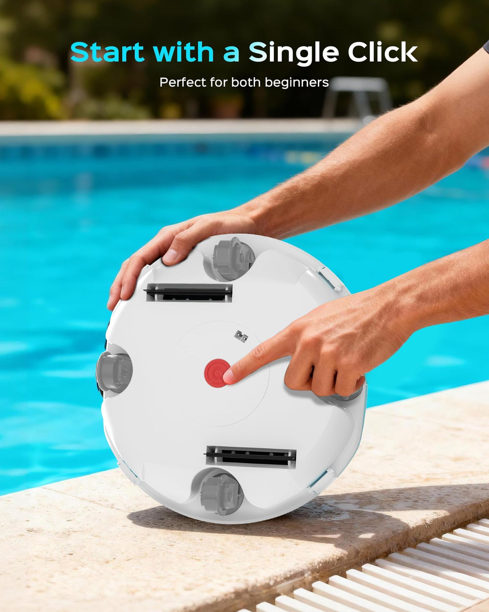 WINNY POOL CLEANER Cordless Pool Vacuum Robot packaging