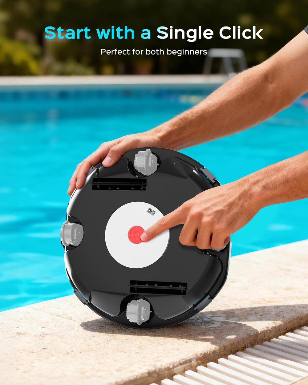 WINNY POOL CLEANER Cordless Pool Vacuum Robot packaging