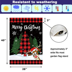 Winter garden flag from Pating seasonal set