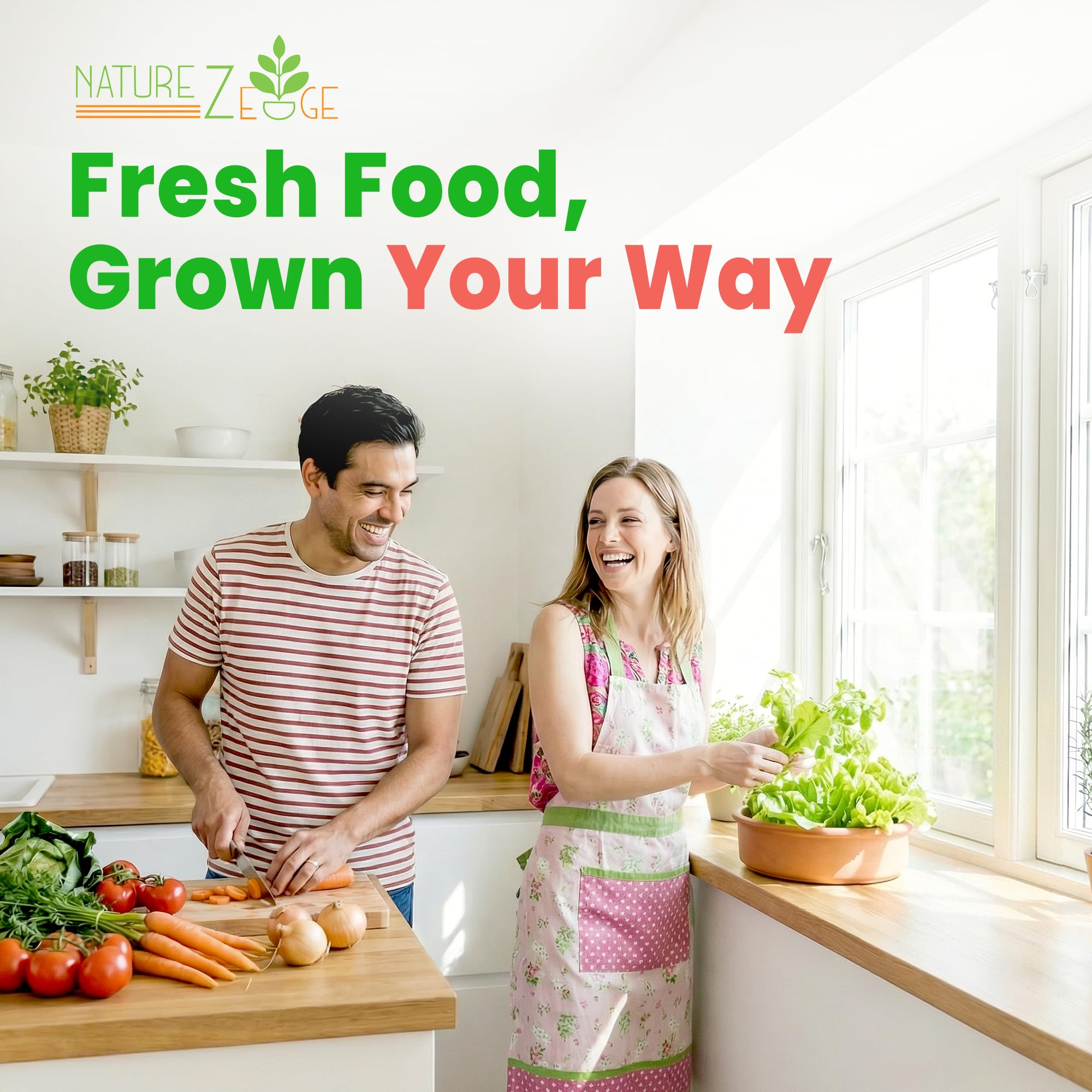Winter vegetable seeds from NatureZ Edge pack