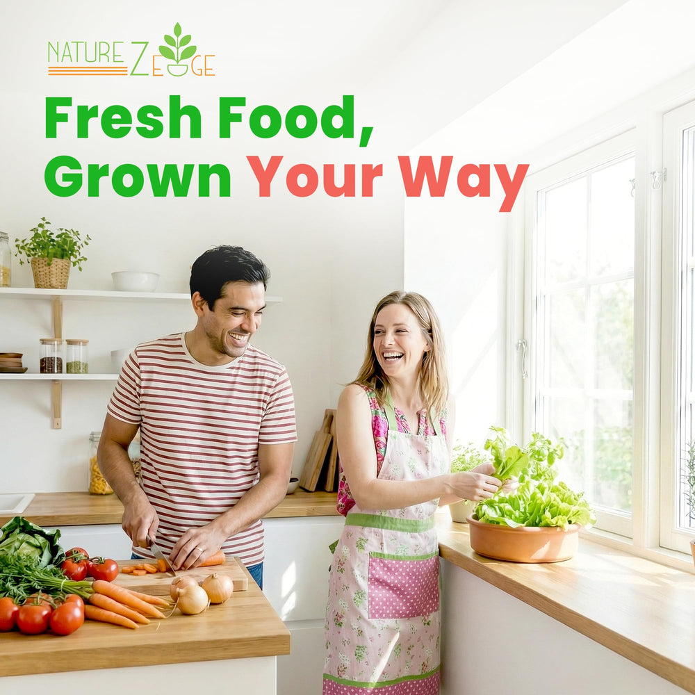 Winter vegetable seeds from NatureZ Edge pack