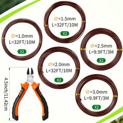 Wire cutter included in Mudder Bonsai Training Wire Set