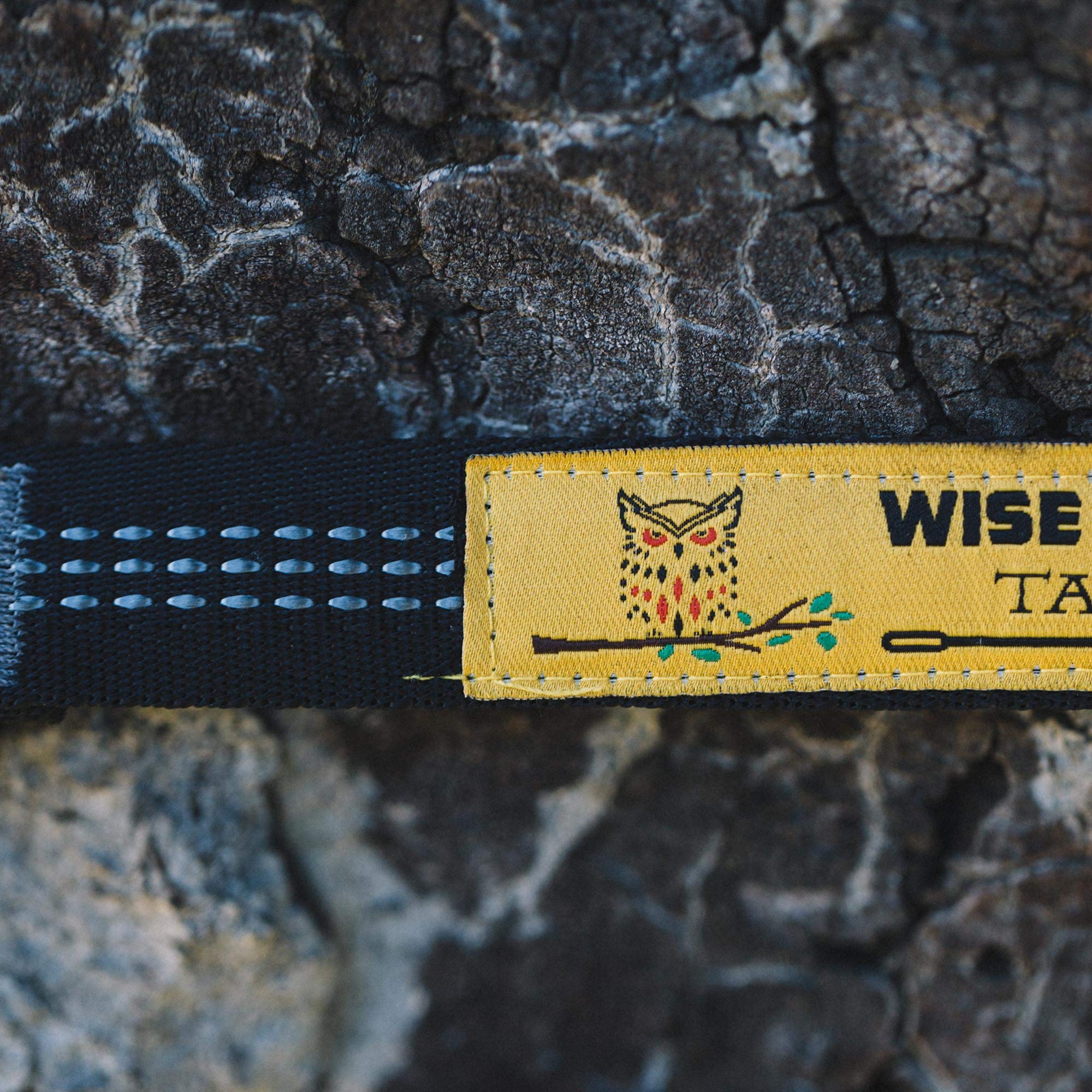 Wise Owl hammock straps details on packaging