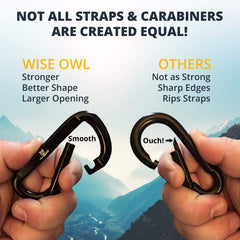 Wise Owl Outfitters hammock straps in carry bag