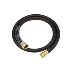 Wiseflow 5FT heavy duty garden hose with brass fittings front view
