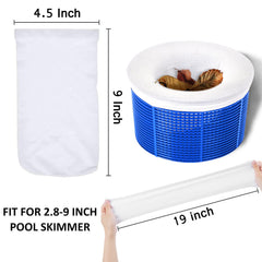 WISHDIAM skimmer socks showing fine mesh material