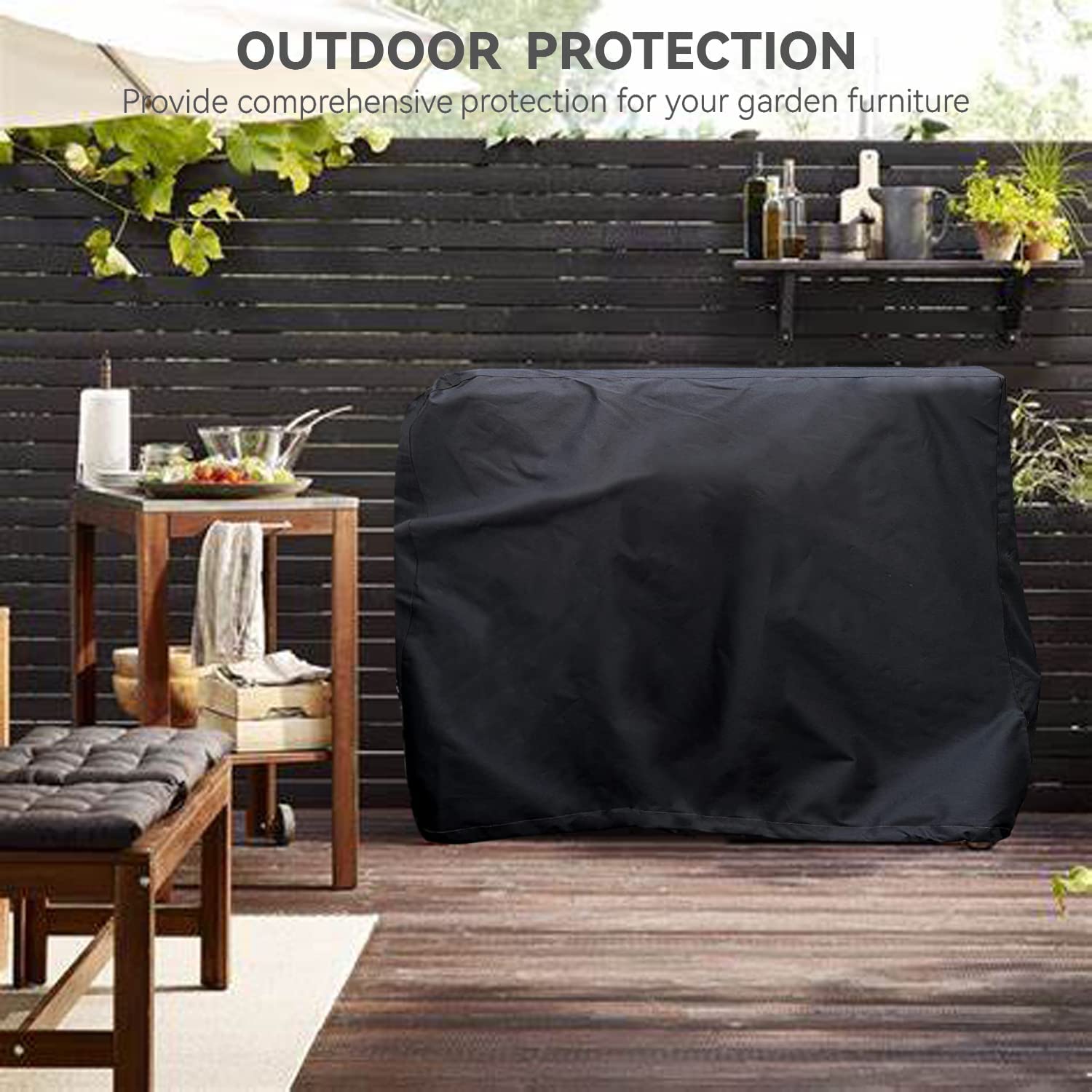 Wnanan cover dimensions 36" x 24" x 35" displayed on table