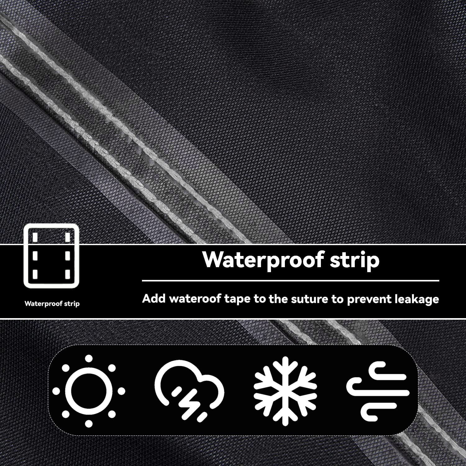 Wnanan Outdoor Prep Table Cover with drawstring and buckle