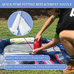 Wndine Quick Pump Fitting Replacement Nozzle in packaging