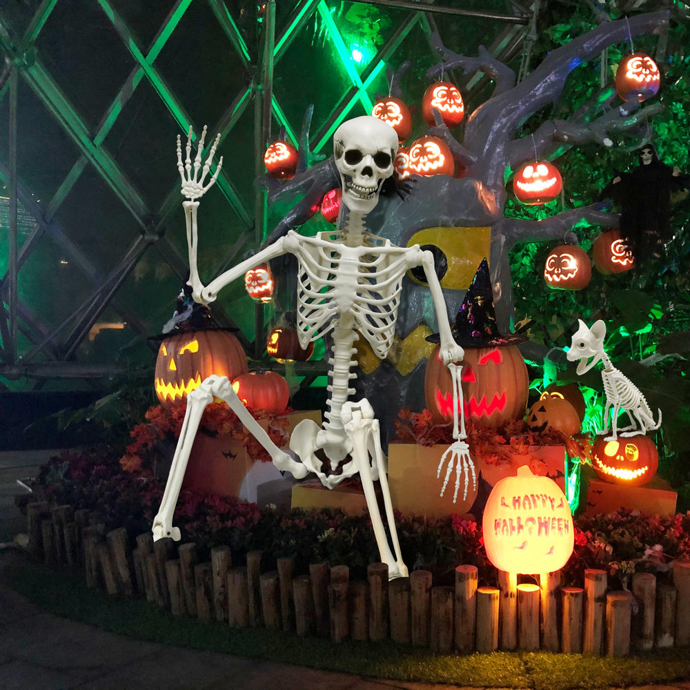 WODMAZ 5.4Ft skeleton set with black rope