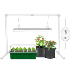 wolezek 2FT T5 Grow Light with full spectrum LEDs