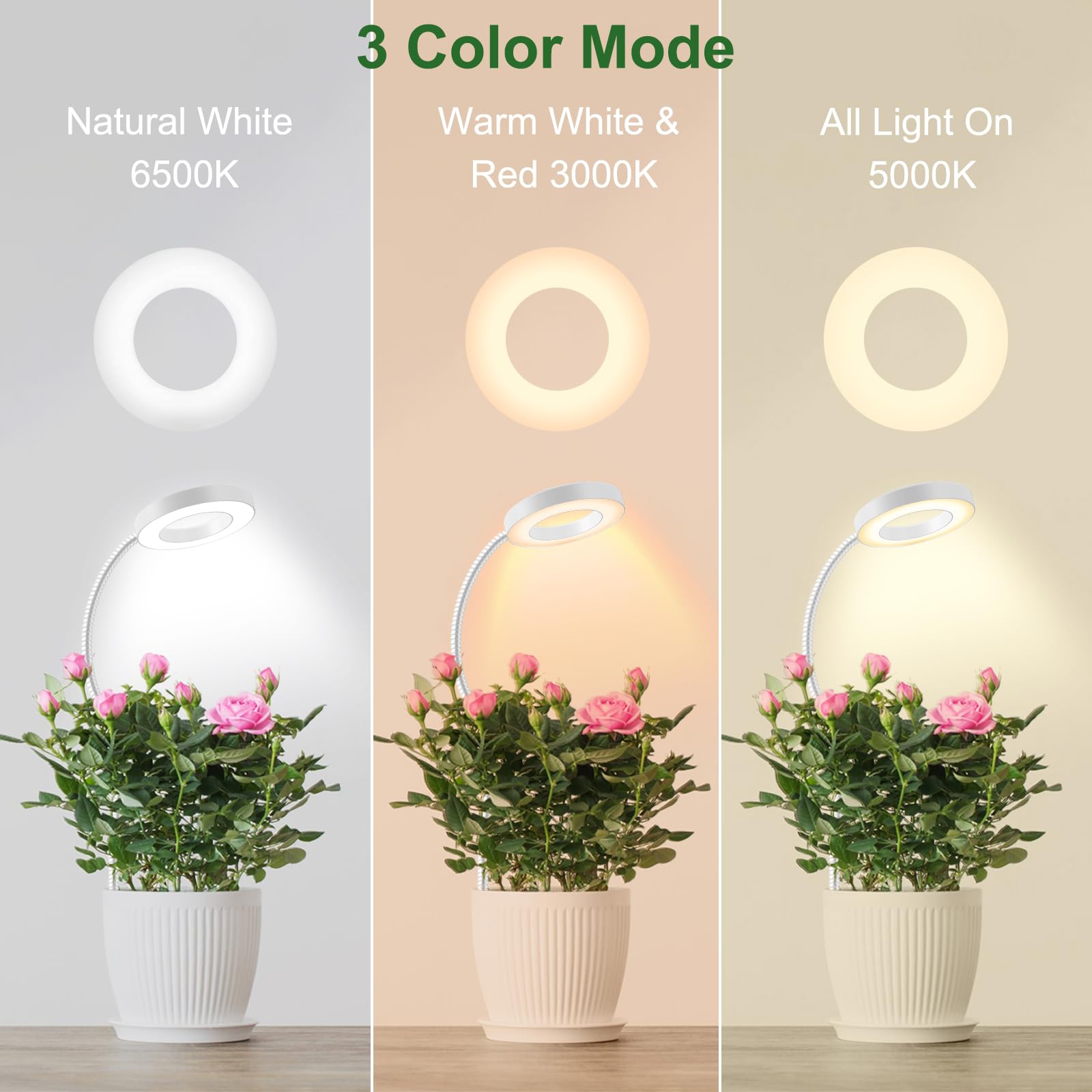 wolezek grow light inserted into soil