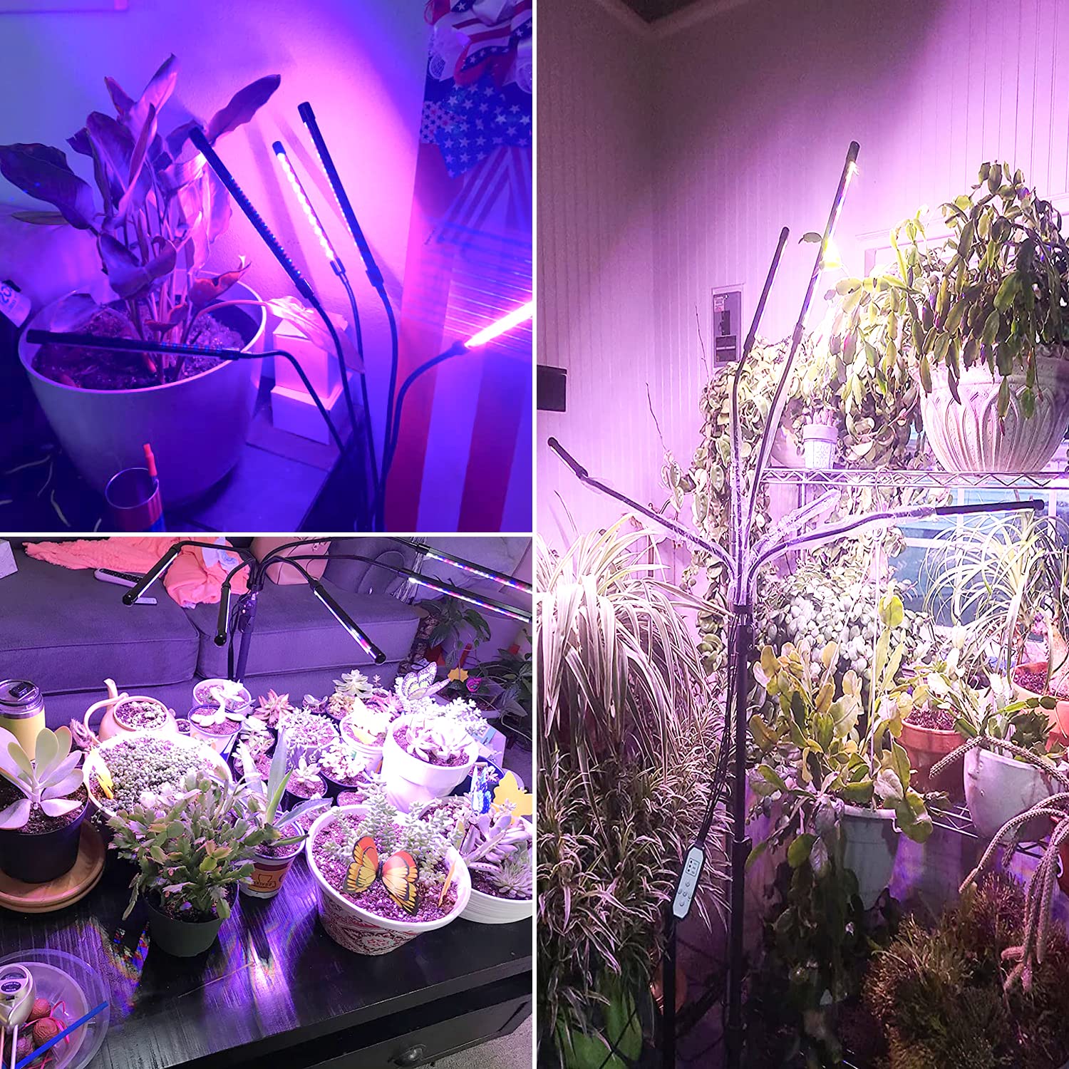 Wolezek grow light kit packaging overview