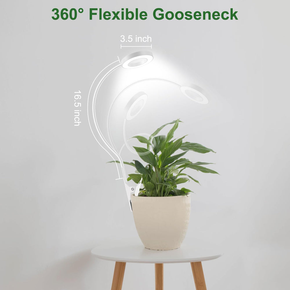 wolezek plant lights demonstrating full spectrum lighting