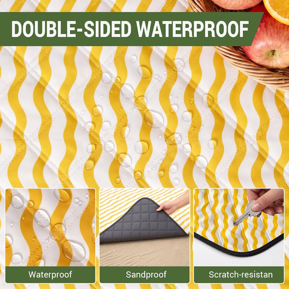 Wolfwise Picnic Blanket flat on grass
