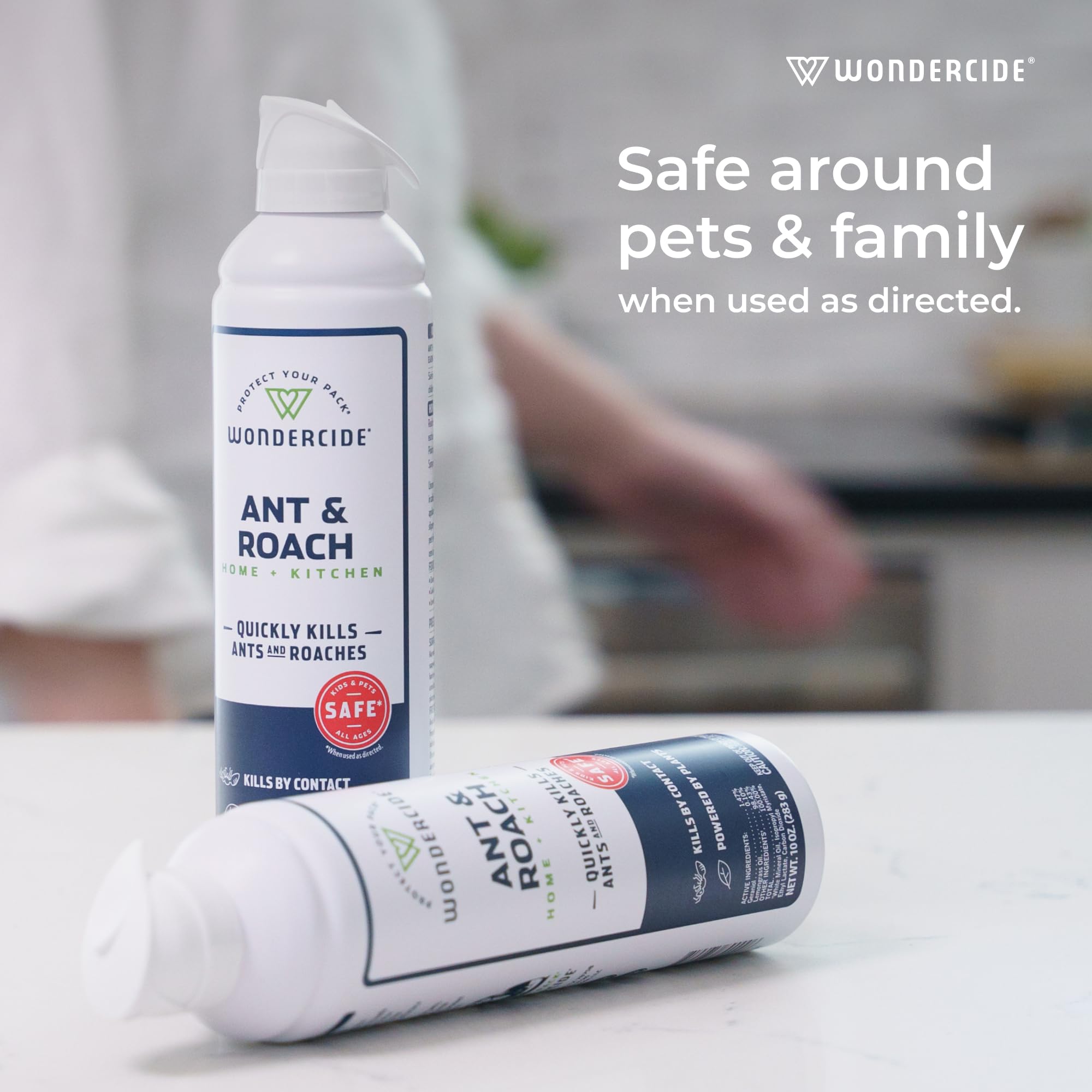 Wondercide Ant & Roach Spray 10 oz packaging