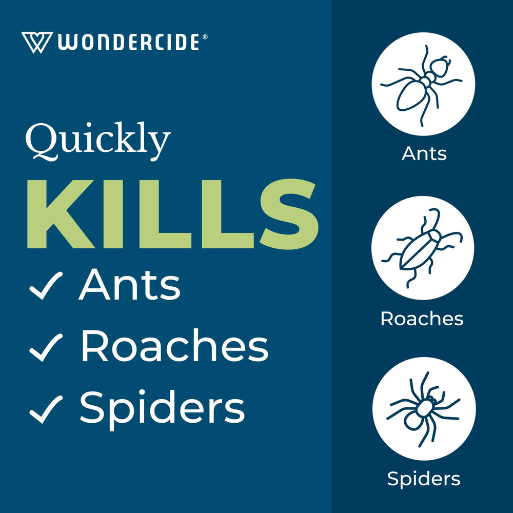 Wondercide Ant & Roach Spray 10 oz side view