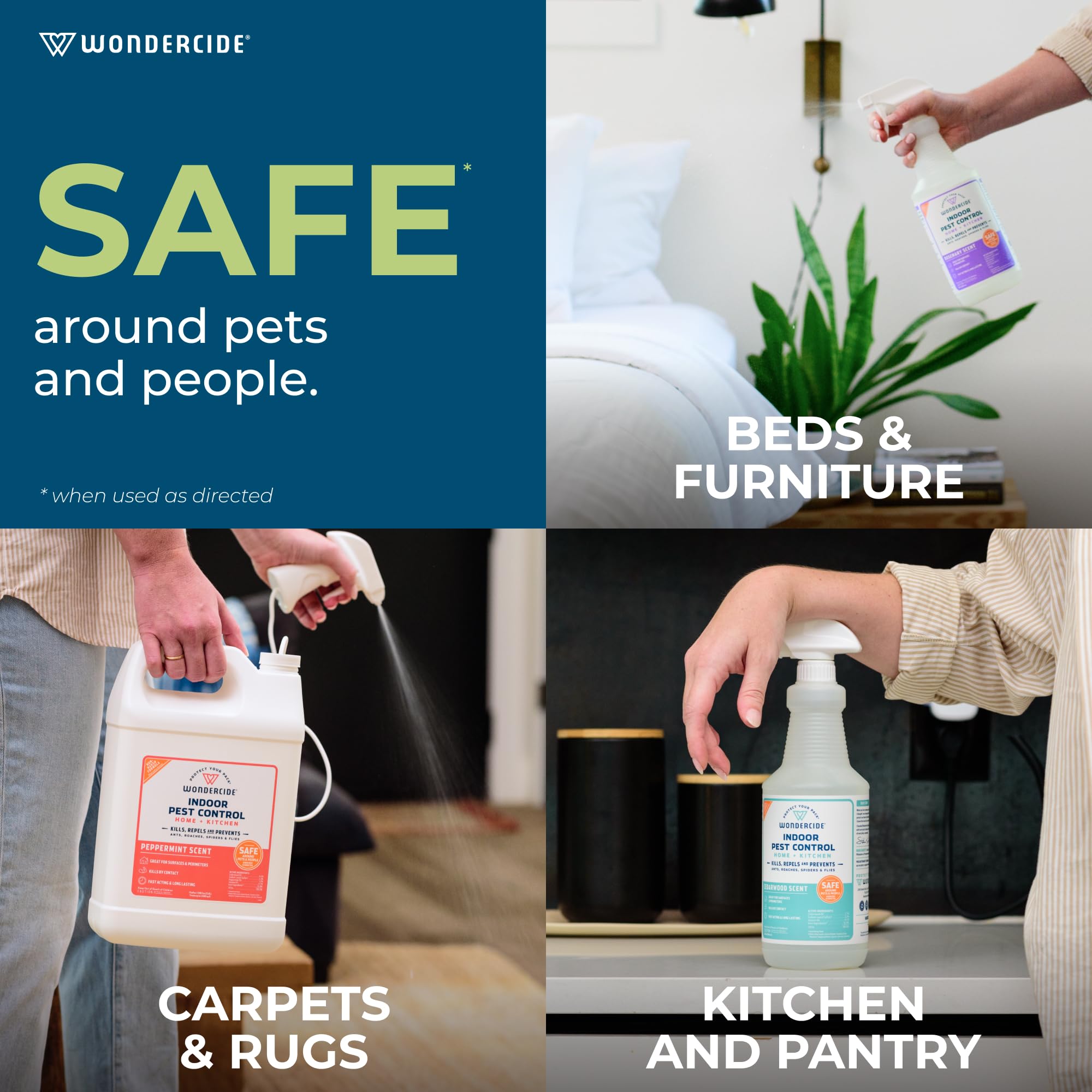 Wondercide Indoor Pest Control Spray packaging details