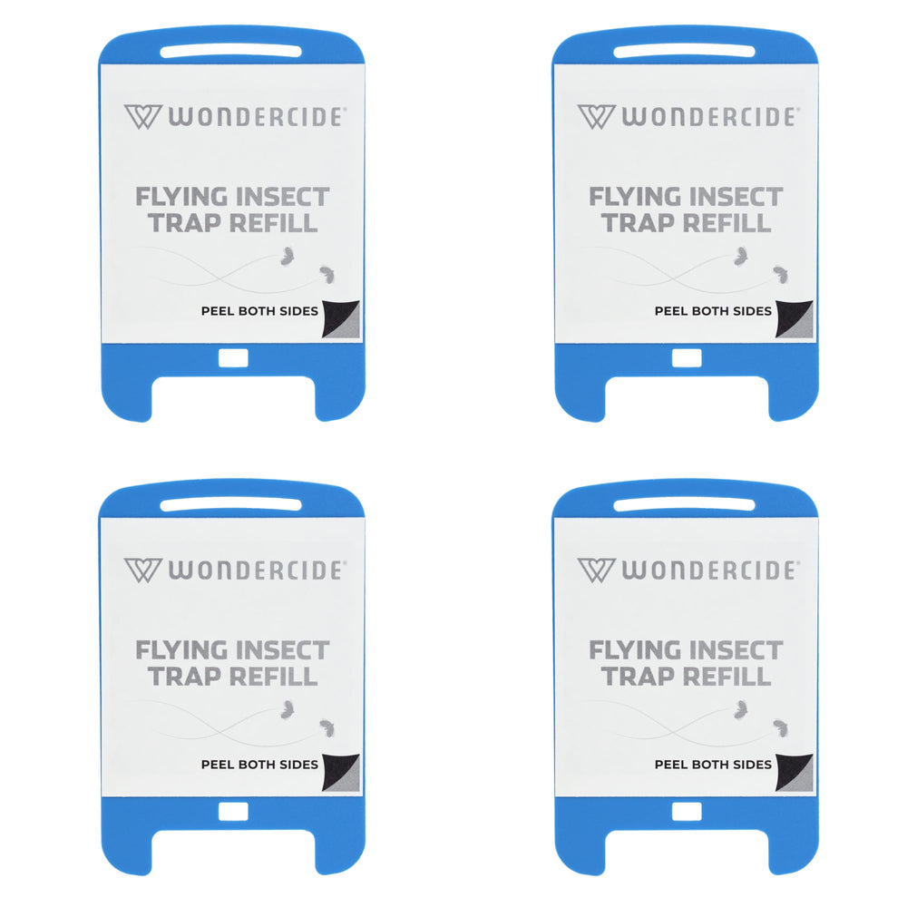 Wondercide insect trap refill cartridge being replaced