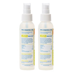 Wondercide Mosquito, Tick & Insect Repellent 4 oz Lemongrass back view