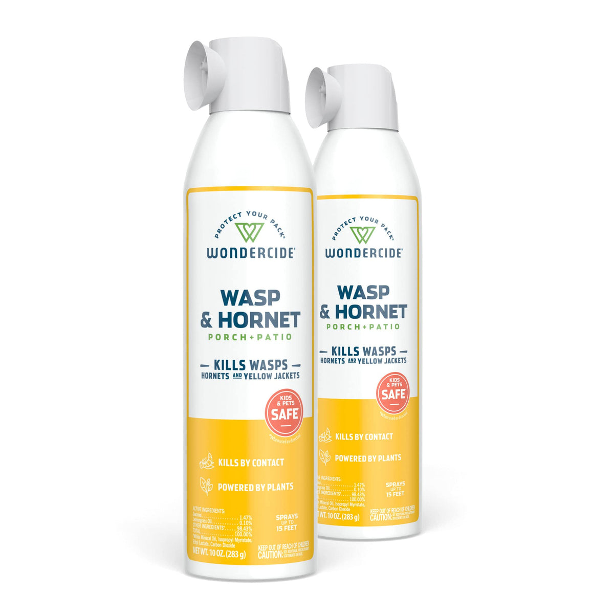 Wondercide Wasp and Hornet Killer Spray 10 oz front view
