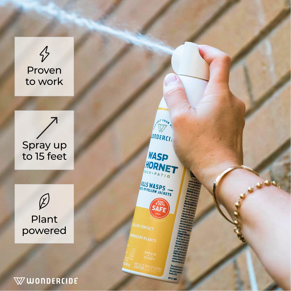 Wondercide Wasp and Hornet Killer Spray packaging