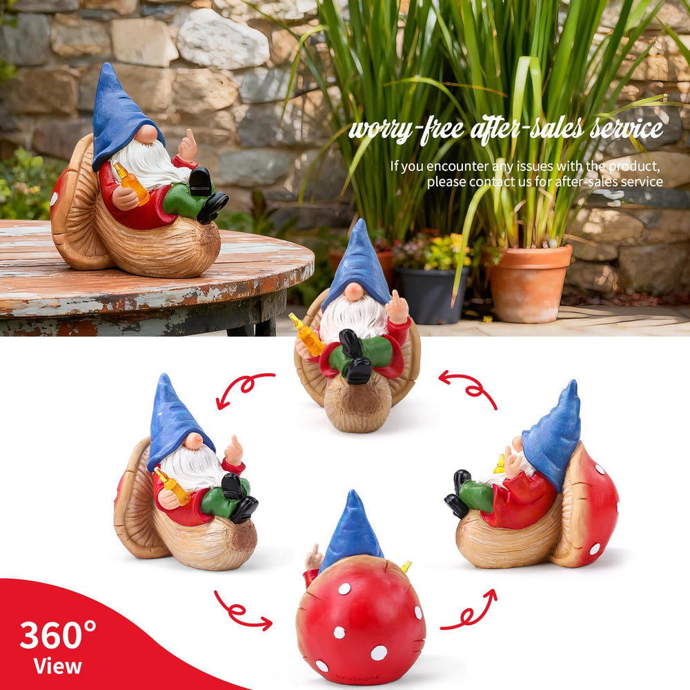 WONDHOME gnome statue packaging details
