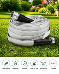 Wopli 25FT Garden Hose close-up of the TPU material