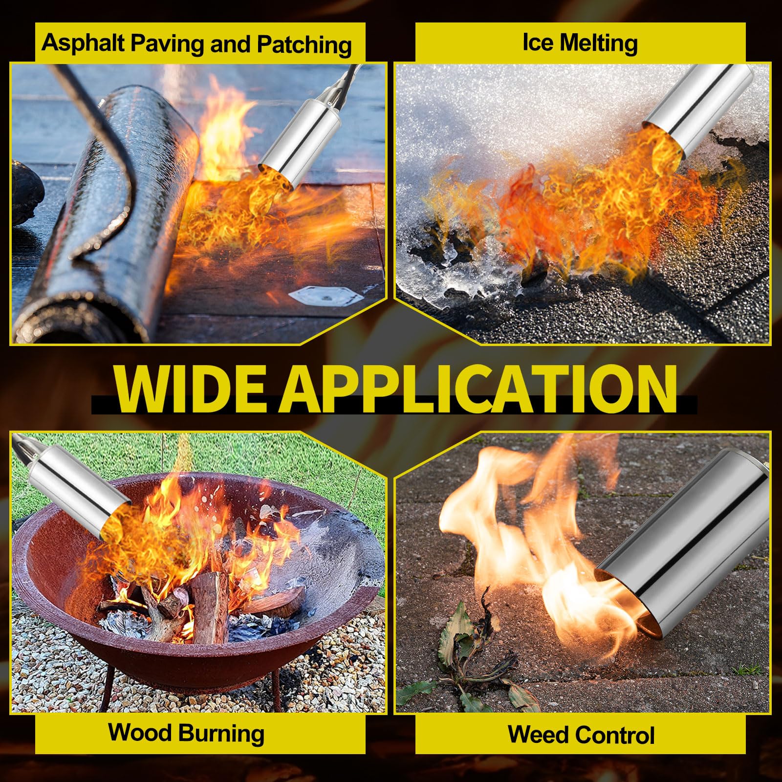 WorkBless Propane Torch Weed Burner packaging