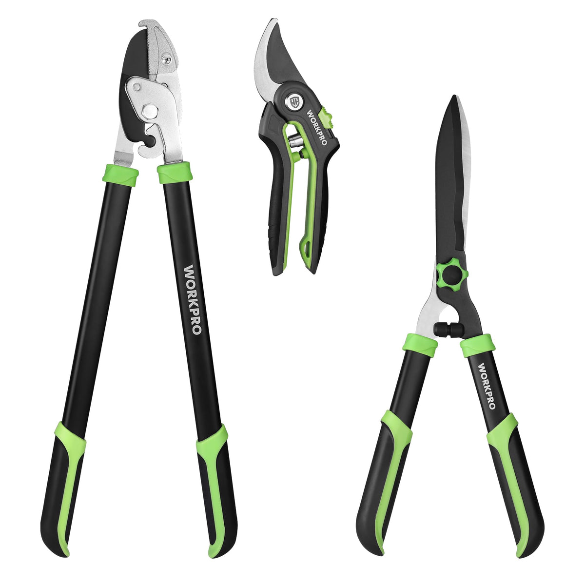 WORKPRO 3-Piece Garden Shears Set, 20-inch hedge shear