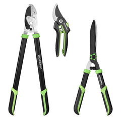 WORKPRO 3-Piece Garden Shears Set, 20-inch hedge shear