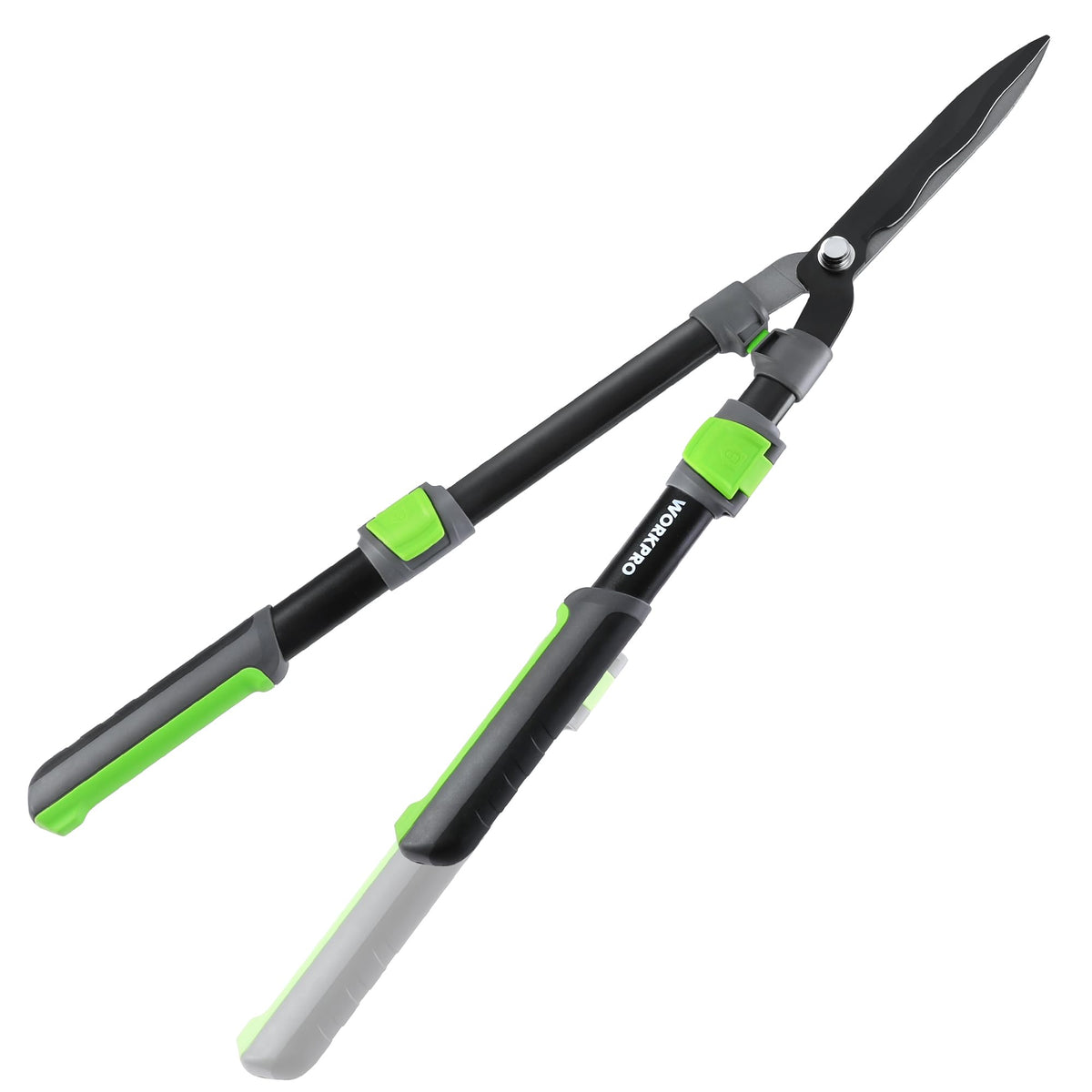 WORKPRO Extendable Hedge Shear with sharp steel blades