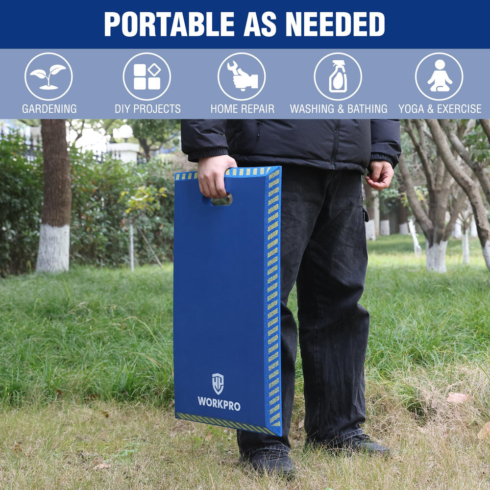 WORKPRO Extra Thick Kneeling Pad after cleaning