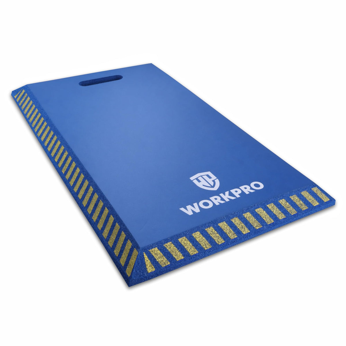 WORKPRO Extra Thick Kneeling Pad blue front view